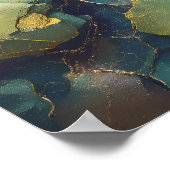 Compressed Mineral Wallpaper with Luminous Metalli Poster (Hoek)