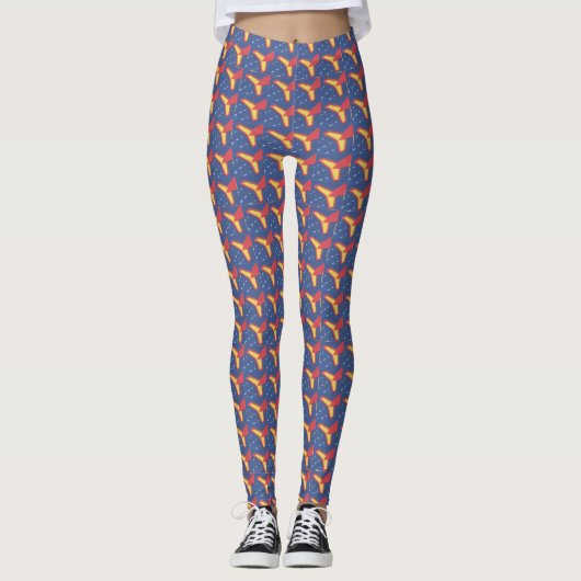 Compressie past bij hoge ijkpunten leggings (Voorkant)