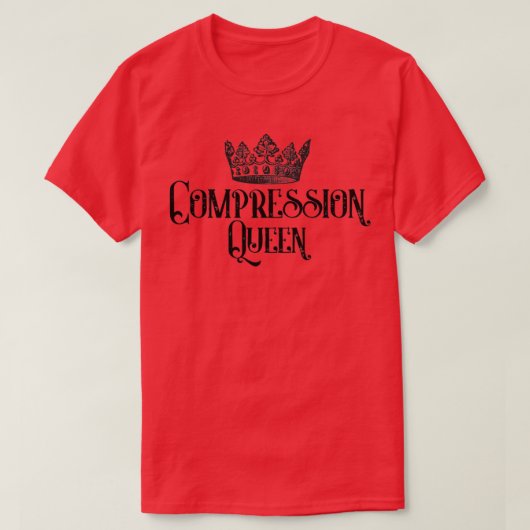 Compressiekoningin T-shirt (Design voorkant)