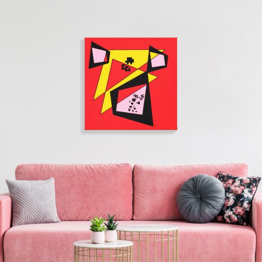 Compro-Misers Canvas Afdruk (Insitu (Woonkamer))