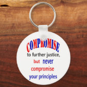 Compromisamendement Sleutelhanger (Voorkant)