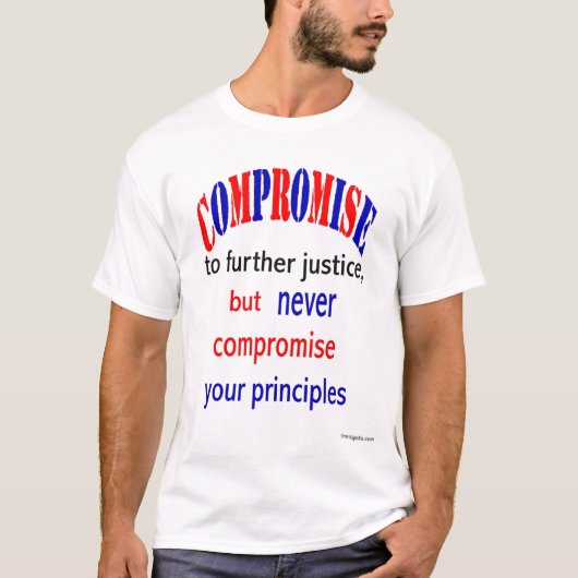 Compromisbrief T-Shirt (Voorkant)