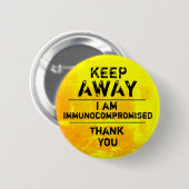 Compromisloos Ronde Button 5,7 Cm (Voorkant /achterkant)