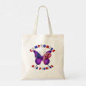 Compromissen zijn beloftes tote bag (Achterkant)