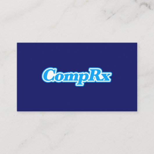 CompRx Zakelijke kaart Visitekaartje (Voorkant)