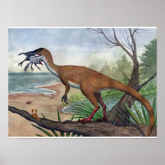Compsognathus Print (Voorkant)