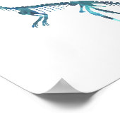 compsognathus skeleton poster (Hoek)