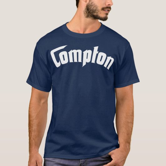 Compton California Gangsta Rap DJ Gangstas Thugs T-shirt (Voorkant)