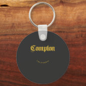 Compton California Gold Classic Sleutelhanger (Voorkant)