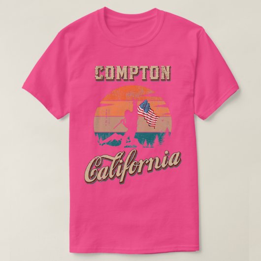 Compton California T-shirt (Design voorkant)