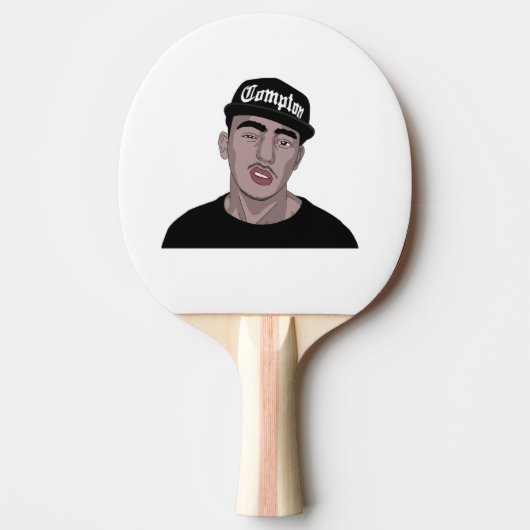 Compton pingelt pongpeddel! tafeltennisbatje (Voorkant)