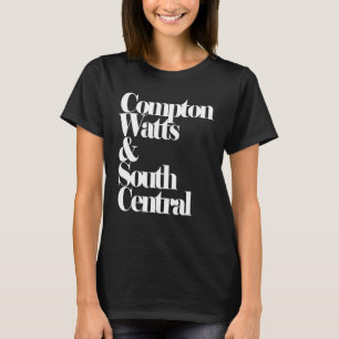 Compton Watts & South Central Hiphop T-shirt