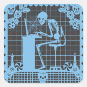 Computadora Muerto Sticker Set (Voorkant)