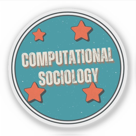 computationele sociologie sticker (Voorkant)