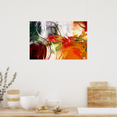 Computer Abstract Posters - Digitale kunstafdrukke (Keuken)