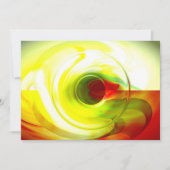 Computer Abstracte Uitnodiging (Voorkant)