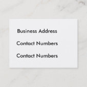 Computer afbeelding voor Bedrijven - Kaart Visitekaartje (Achterkant)