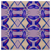 Computer Art Dragonfly (paars) Stof (Swatch)