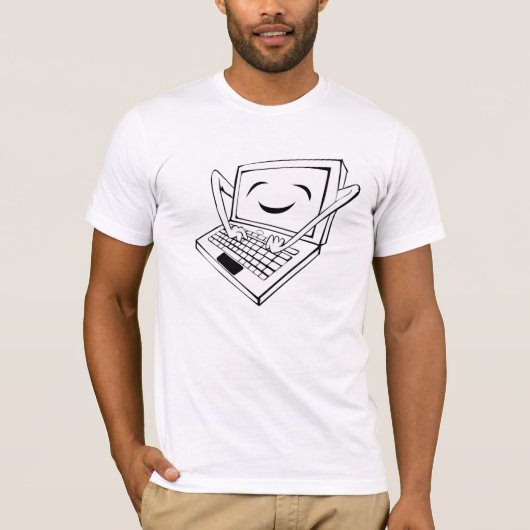 computer auto-programmeur t-shirt (Voorkant)