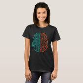 Computer binaire code programmeur - softwareontwik t-shirt (Voorkant volledig)