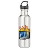 Computer brand waterfles waterfles (Voorkant)