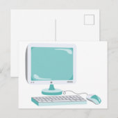 Computer Briefkaart (Voorkant / Achterkant)