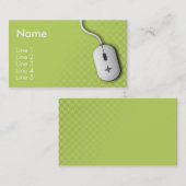 Computer Business (groen) Visitekaartje (Voorkant / Achterkant)