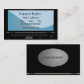 Computer Business Visitekaartje (Voorkant / Achterkant)