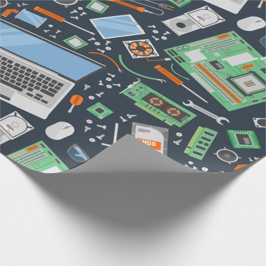 Computer Cadeaupapier (Hoek)