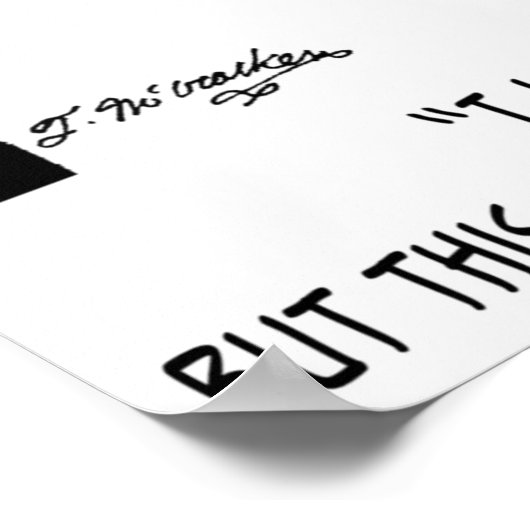 Computer Cartoon 1870 Poster (Hoek)