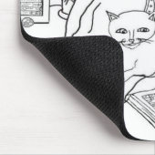 Computer 💻 CAT 🐈⬛ Muismat (Hoek)