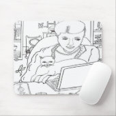 Computer 💻 CAT 🐈⬛ Muismat (Met muis)