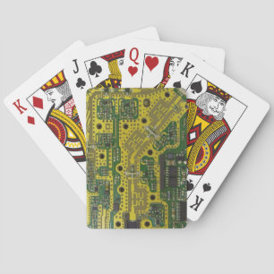 Computer Chip Playing Cards Pokerkaarten