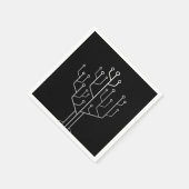 Computer Chip Tree Programmer Coder Engineer Tech Servet (Hoek)