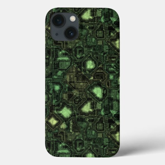 Computer circuit achtergrond Case-Mate iPhone case (Achterkant)