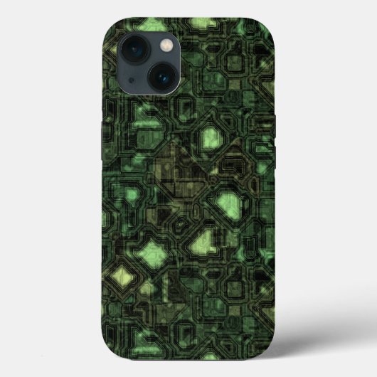 Computer circuit achtergrond Case-Mate iPhone case (Achterkant)