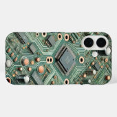 Computer Circuit Board Telefoonhoes Case-Mate iPhone Case (Achterkant (horizontaal))
