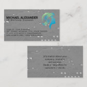 Computer circuit bord | VR headset technologie Visitekaartje (Voorkant / Achterkant)