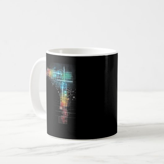 Computer Circuit Engineer Gifts - Computer Nerd Koffiemok (Voorkant links)