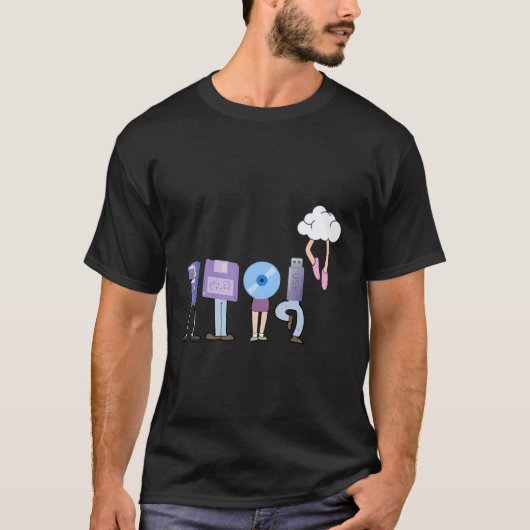Computer Cloud Engineering - Grappige programmeur  T-shirt (Voorkant)