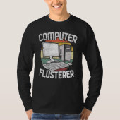 Computer Computer Computer Computer Computer Compu T-shirt (Voorkant)