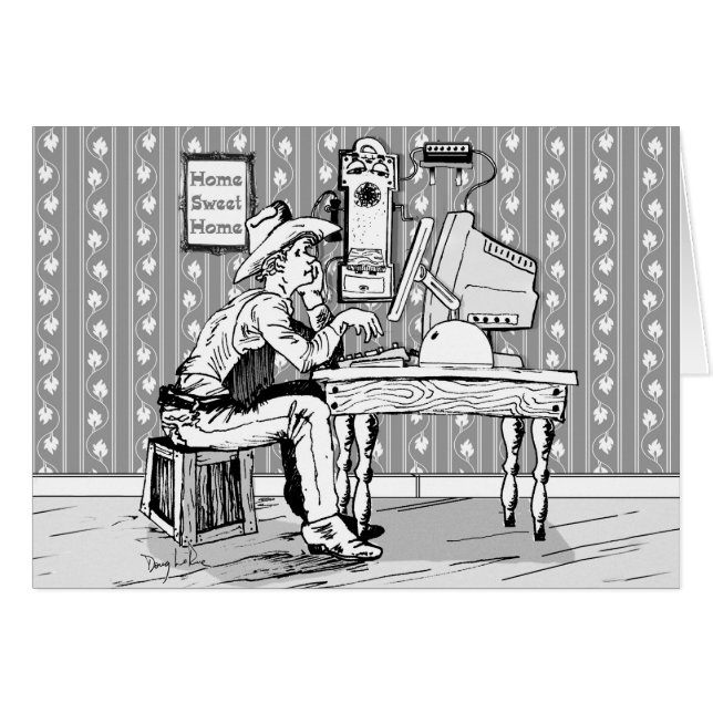 Computer Cowboy (Voorkant Horizontaal)