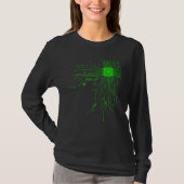 Computer CPU Chip PCB Circuit Design Tech Gift T-shirt (Voorkant)