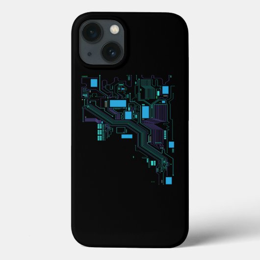 Computer Cpu Computer Scientist Hacker Case-Mate iPhone Case (Achterkant)
