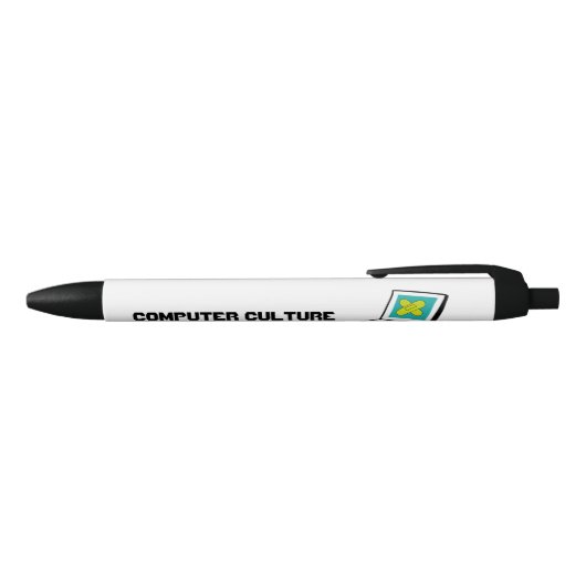 Computer Culture Black Trim Pen (Bovenkant)