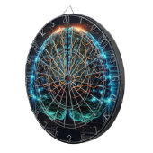 Computer Cyber Brain Dartboard Dartbord (Voorkant Rechts)