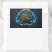 Computer Cyber Brain Stickers (Tas)