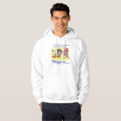 Computer Dating Grappige Hoodie van Rick London (Voorkant volledig)