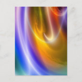 Computer Digital Abstract Briefkaart (Voorkant)