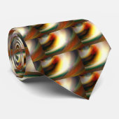 Computer Digital Abstract Stropdas (Opgerold)